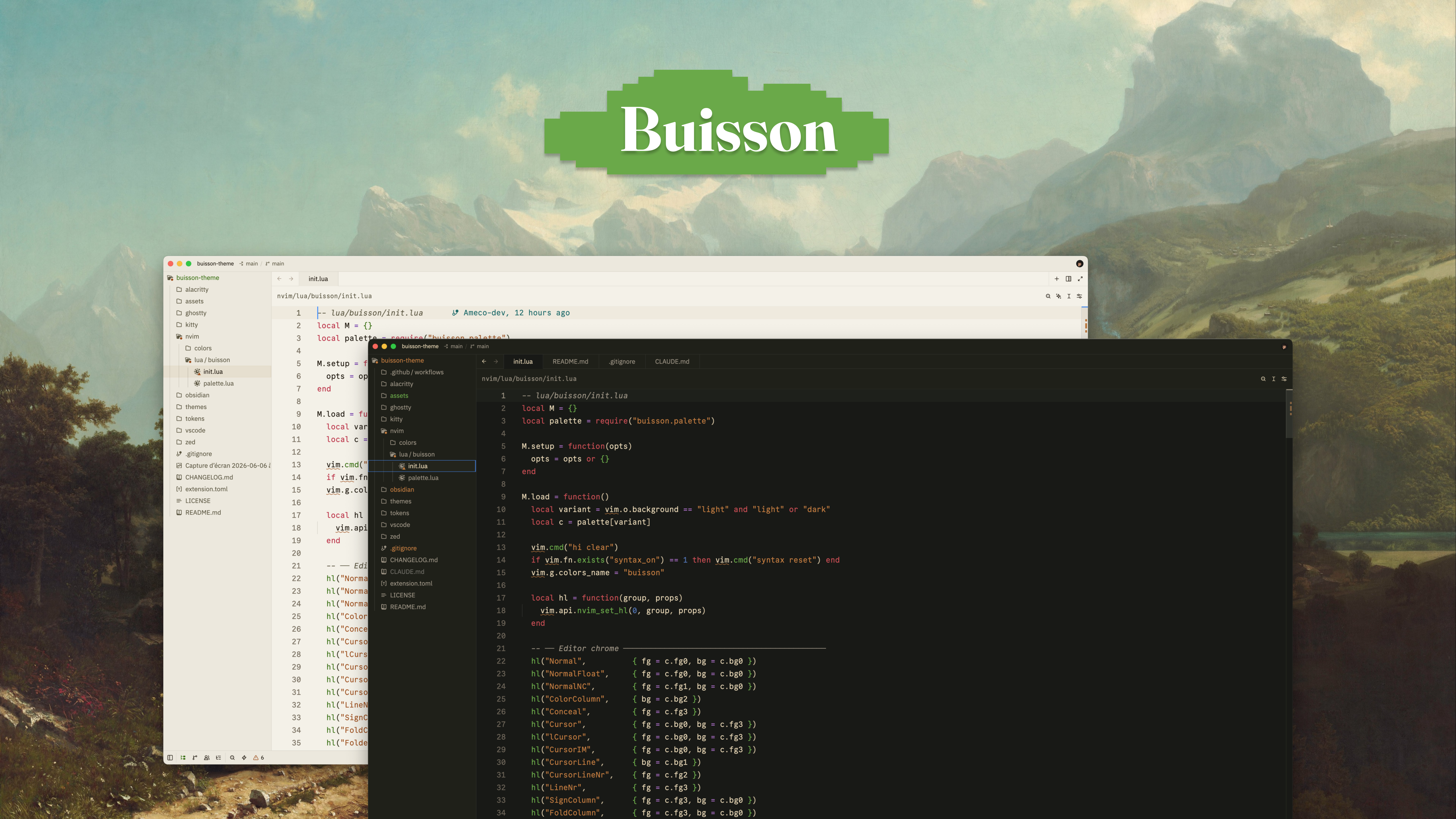 Zed avec Buisson