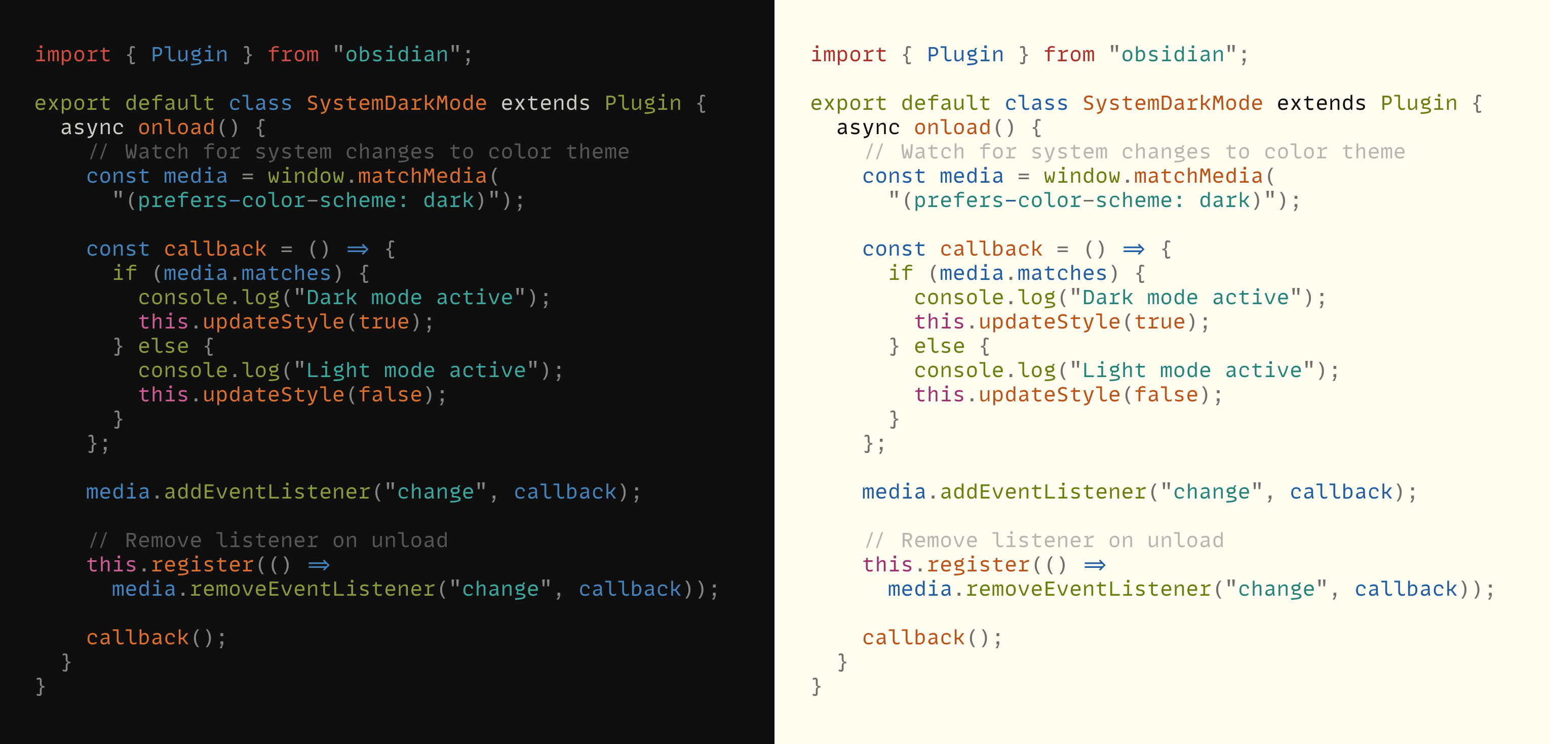 Flexoki code